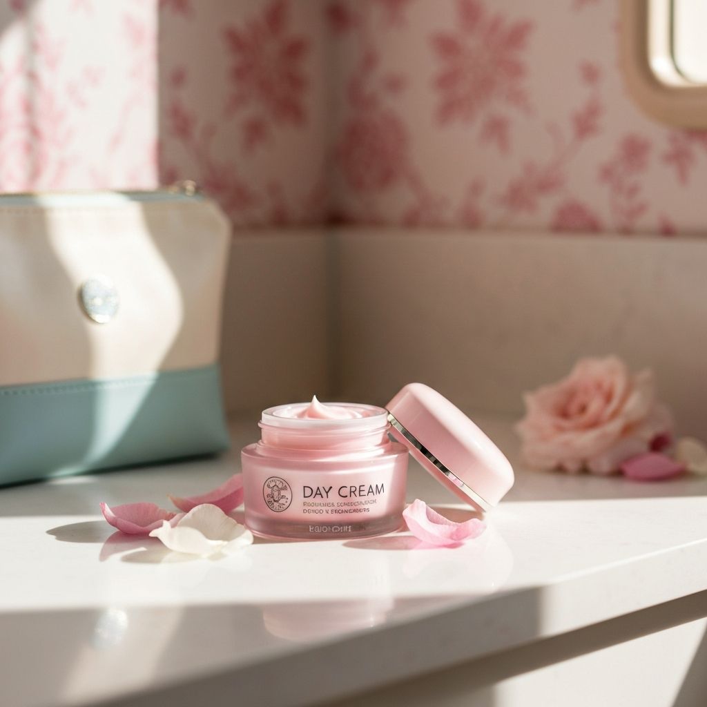 Дневен крем с полусладък аромат на роза и магнолия