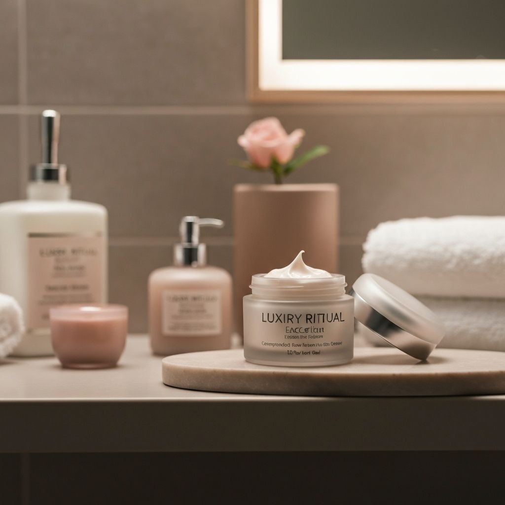 Маска за регенерация на лицето в позлатена мърлянска банка